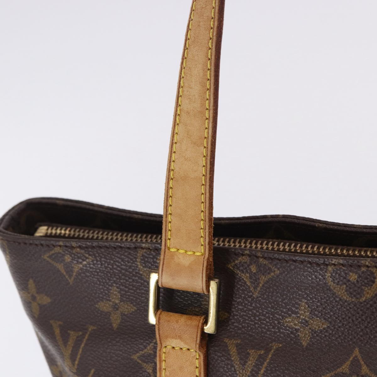 LOUIS VUITTON Monogram Cabas Piano Tote Bag M51148 LV Auth ka6231