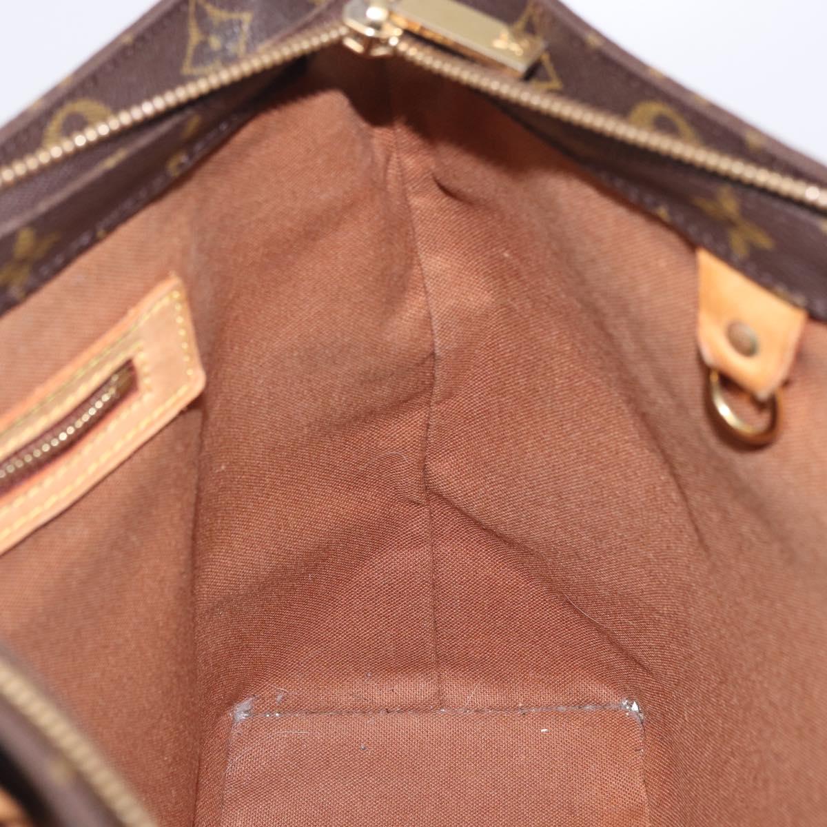 LOUIS VUITTON Monogram Cabas Piano Tote Bag M51148 LV Auth ka6231