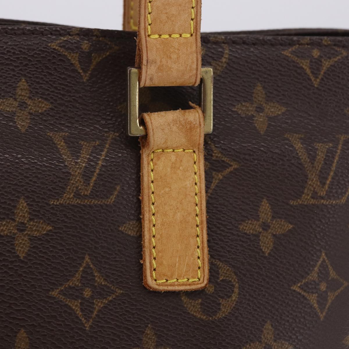 LOUIS VUITTON Monogram Cabas Piano Tote Bag M51148 LV Auth ka6231