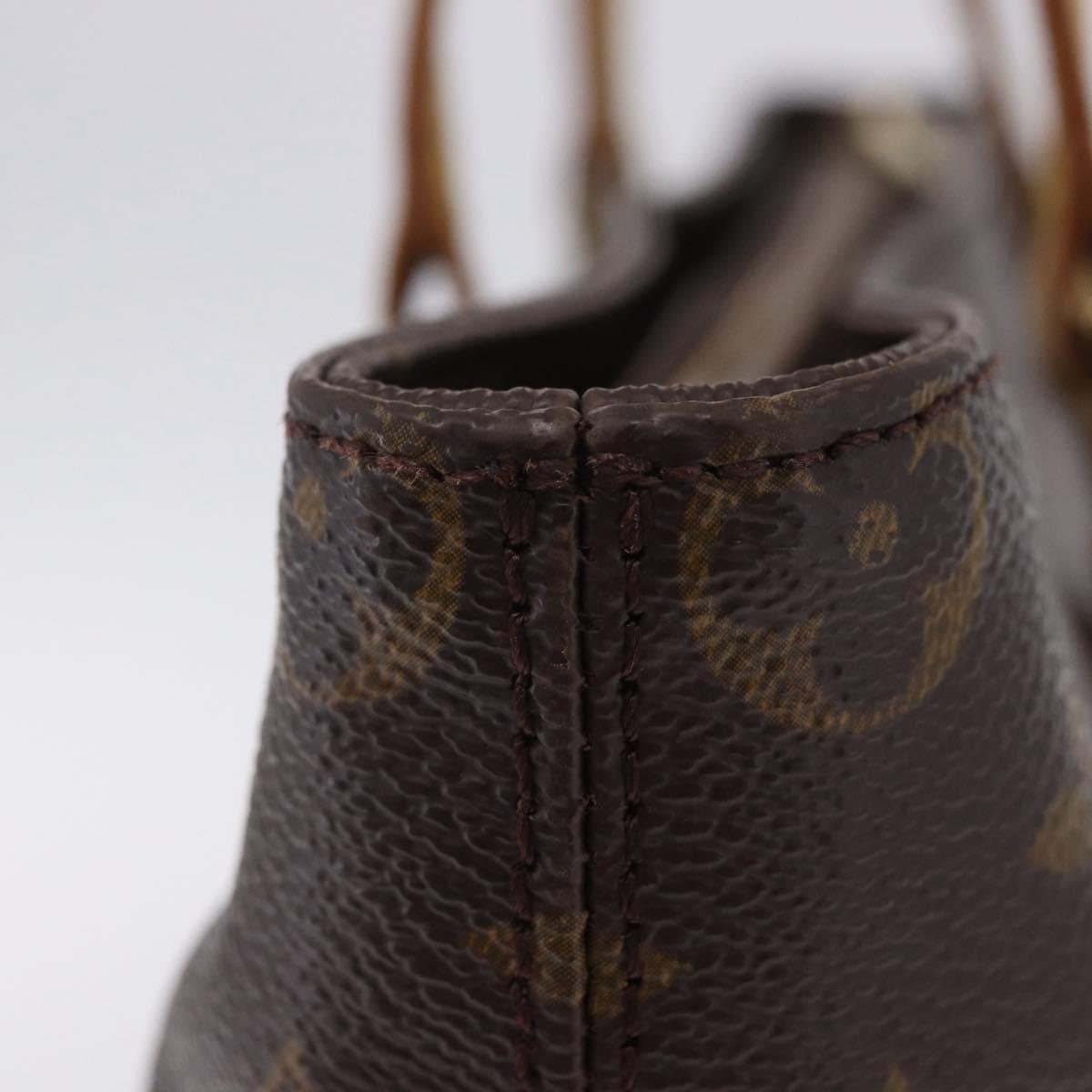 LOUIS VUITTON Monogram Cabas Piano Tote Bag M51148 LV Auth ka6231