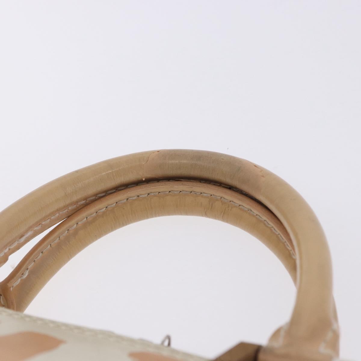 LOUIS VUITTON Monogram Graffiti Arma Horizontal White Orange M92176 Auth ka6234A