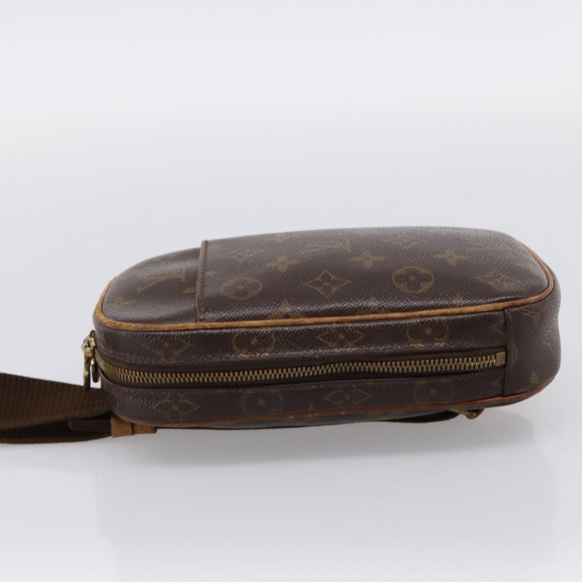 LOUIS VUITTON Monogram Pochette Gange Shoulder Bag M51870 LV Auth ka6235