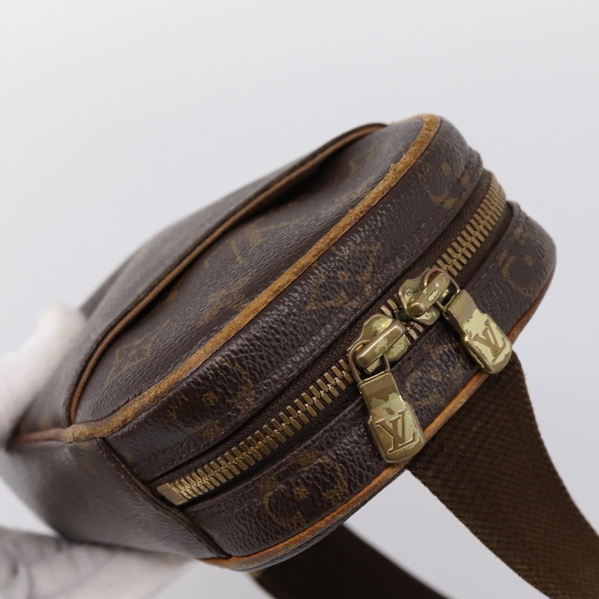 LOUIS VUITTON Monogram Pochette Gange Shoulder Bag M51870 LV Auth ka6235