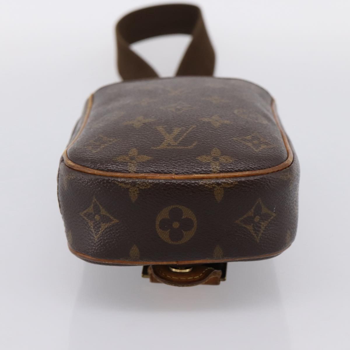 LOUIS VUITTON Monogram Pochette Gange Shoulder Bag M51870 LV Auth ka6235