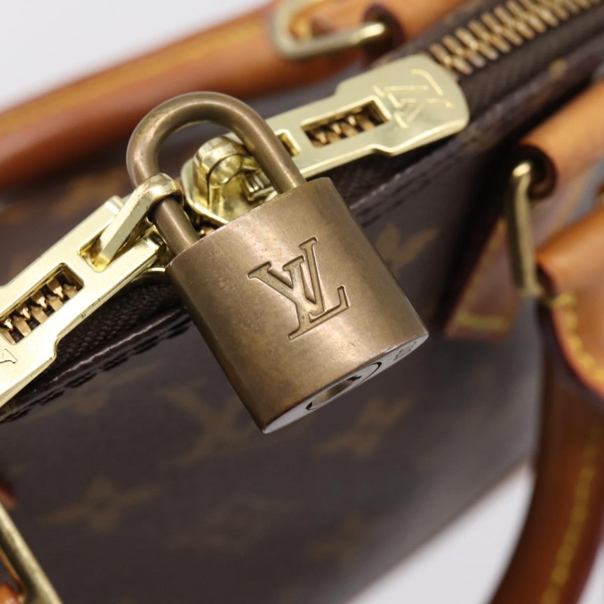 LOUIS VUITTON Monogram Alma BB Hand Bag M53152 LV Auth ka6242V