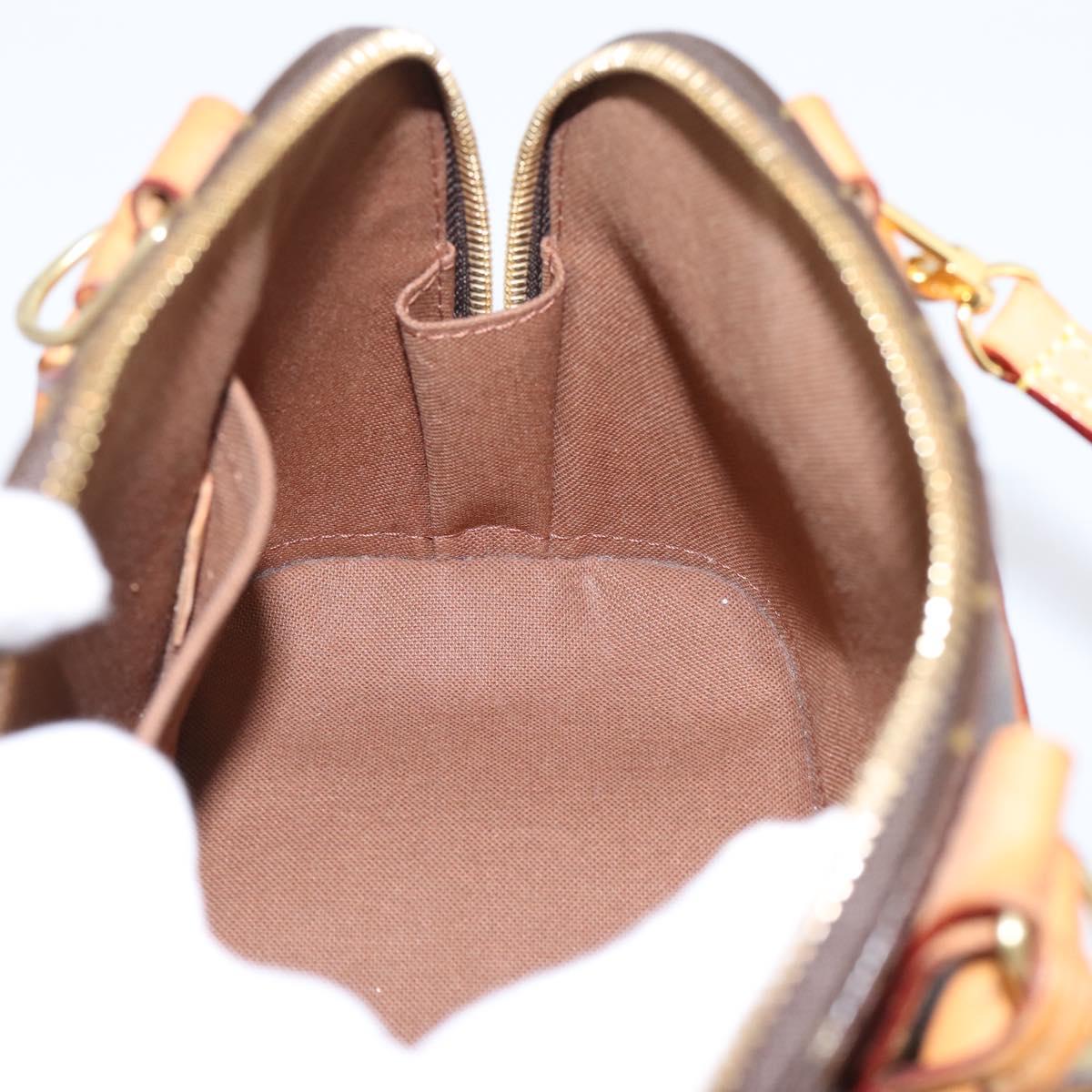 LOUIS VUITTON Monogram Alma BB Hand Bag M53152 LV Auth ka6242V
