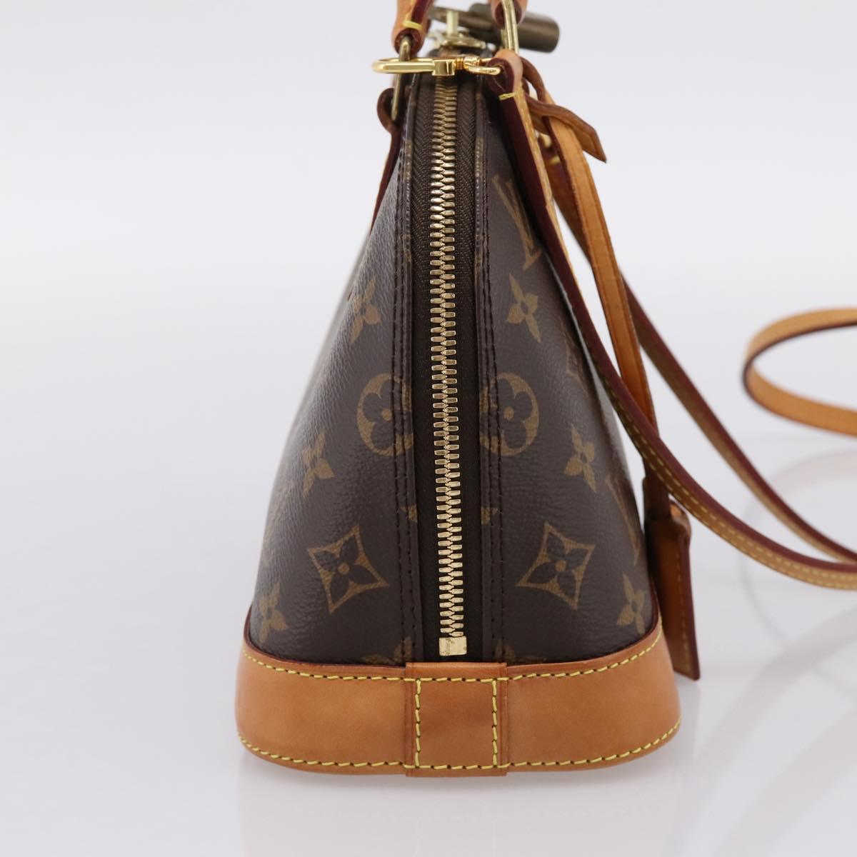 LOUIS VUITTON Monogram Alma BB Hand Bag M53152 LV Auth ka6242V