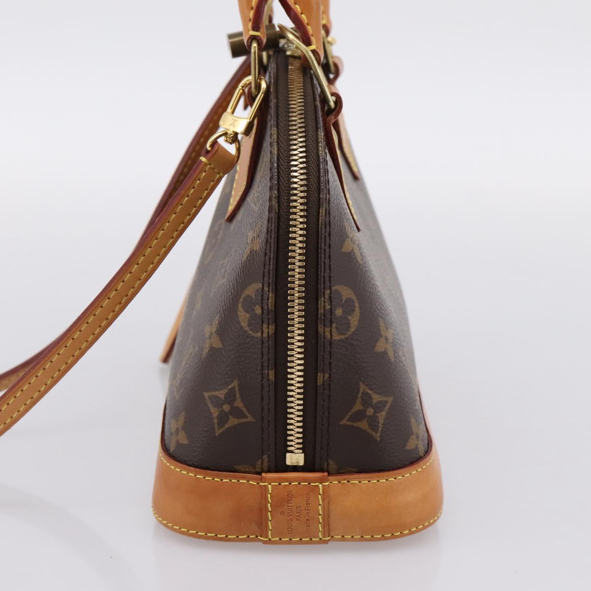 LOUIS VUITTON Monogram Alma BB Hand Bag M53152 LV Auth ka6242V