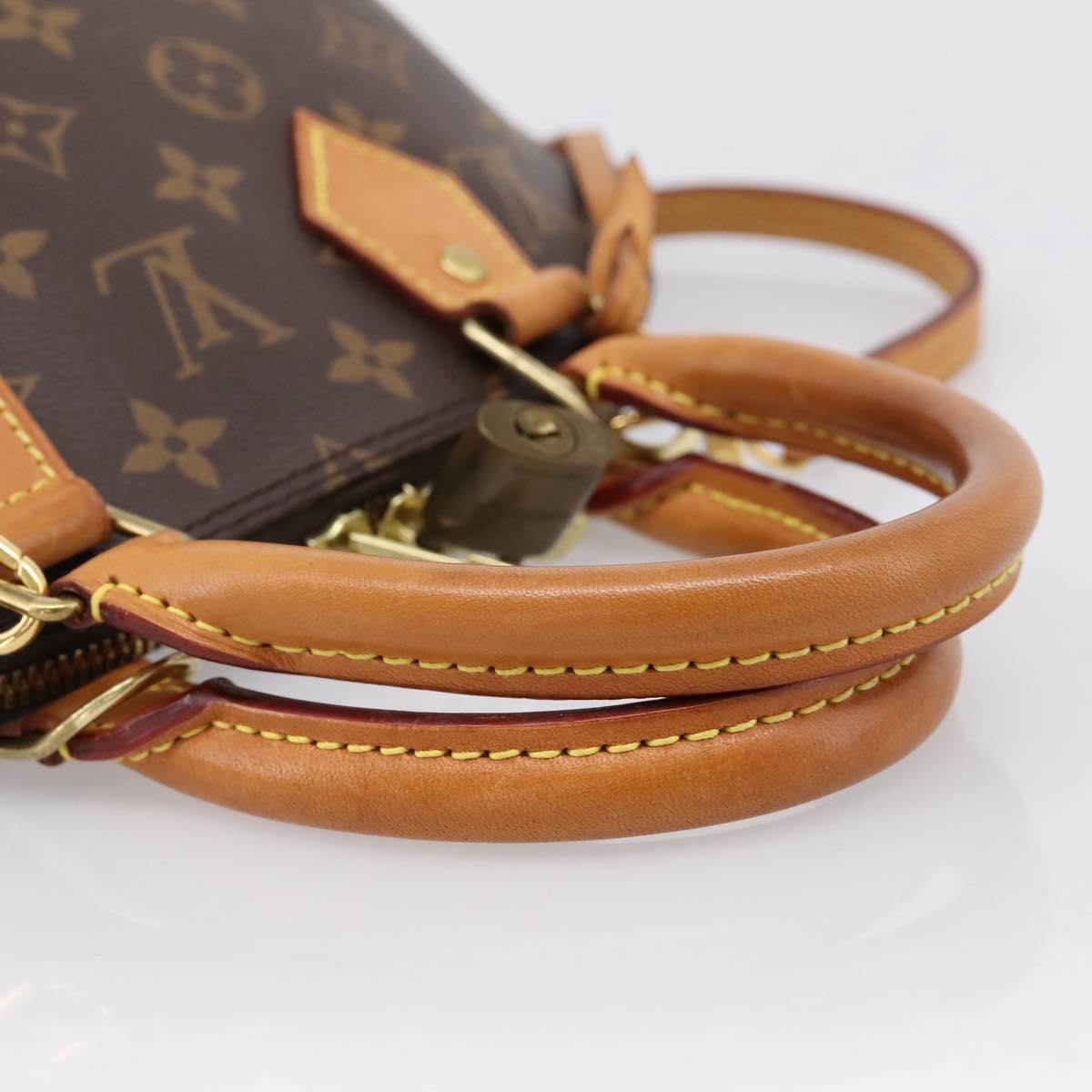 LOUIS VUITTON Monogram Alma BB Hand Bag M53152 LV Auth ka6242V