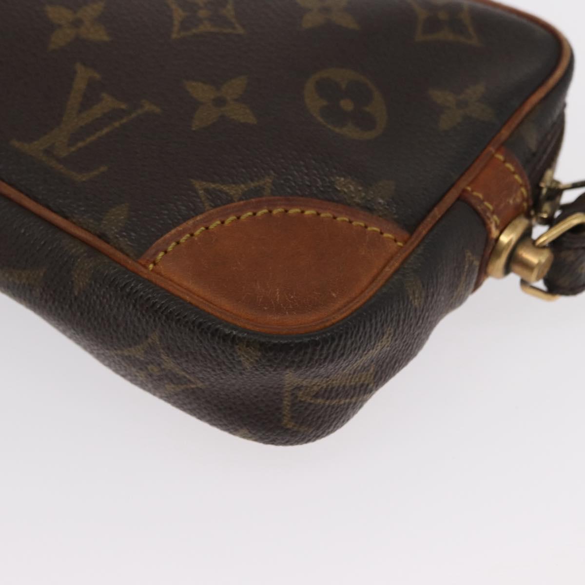 LOUIS VUITTON Monogram Marly Dragonne PM Clutch Bag M51827 LV Auth ka625