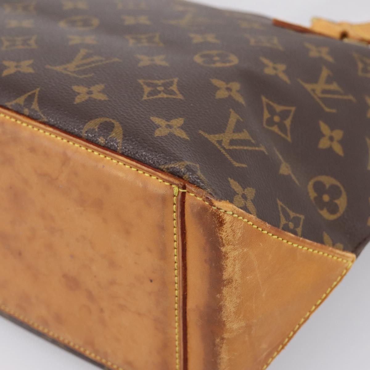 LOUIS VUITTON Monogram Cabas Piano Tote Bag M51148 LV Auth ka6250