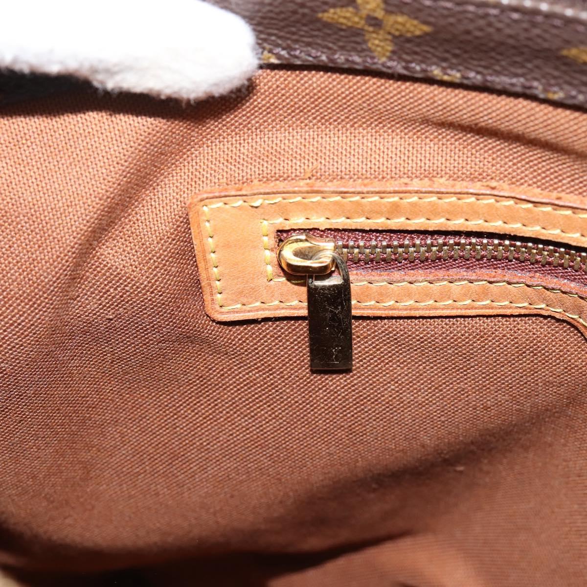 LOUIS VUITTON Monogram Cabas Piano Tote Bag M51148 LV Auth ka6250