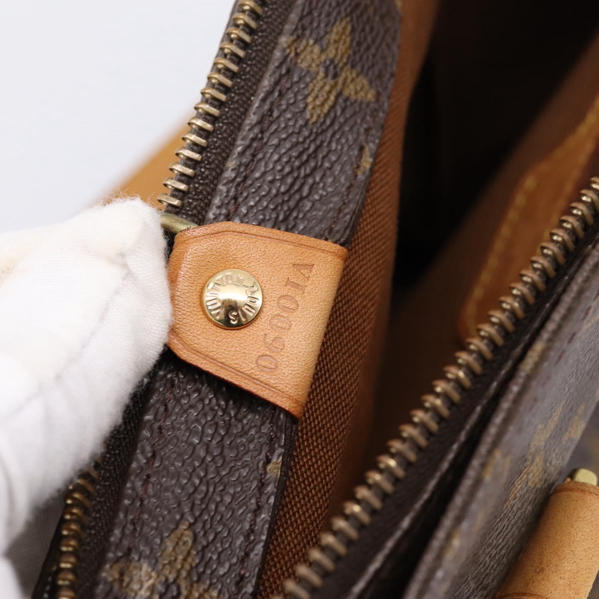 LOUIS VUITTON Monogram Cabas Piano Tote Bag M51148 LV Auth ka6250