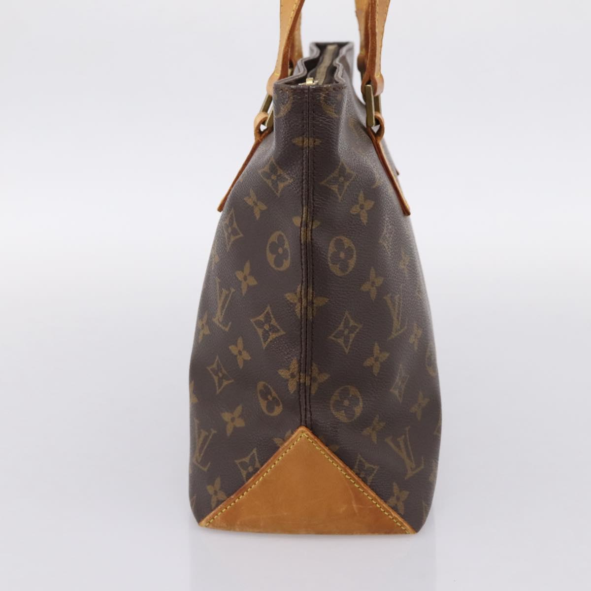 LOUIS VUITTON Monogram Cabas Piano Tote Bag M51148 LV Auth ka6250