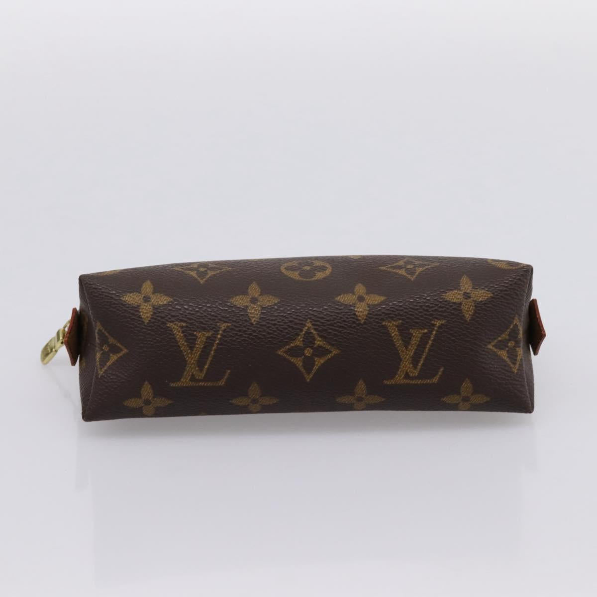 LOUIS VUITTON Monogram Pochette Cosmetic PM Cosmetic Pouch M47515 LV Auth ka6252