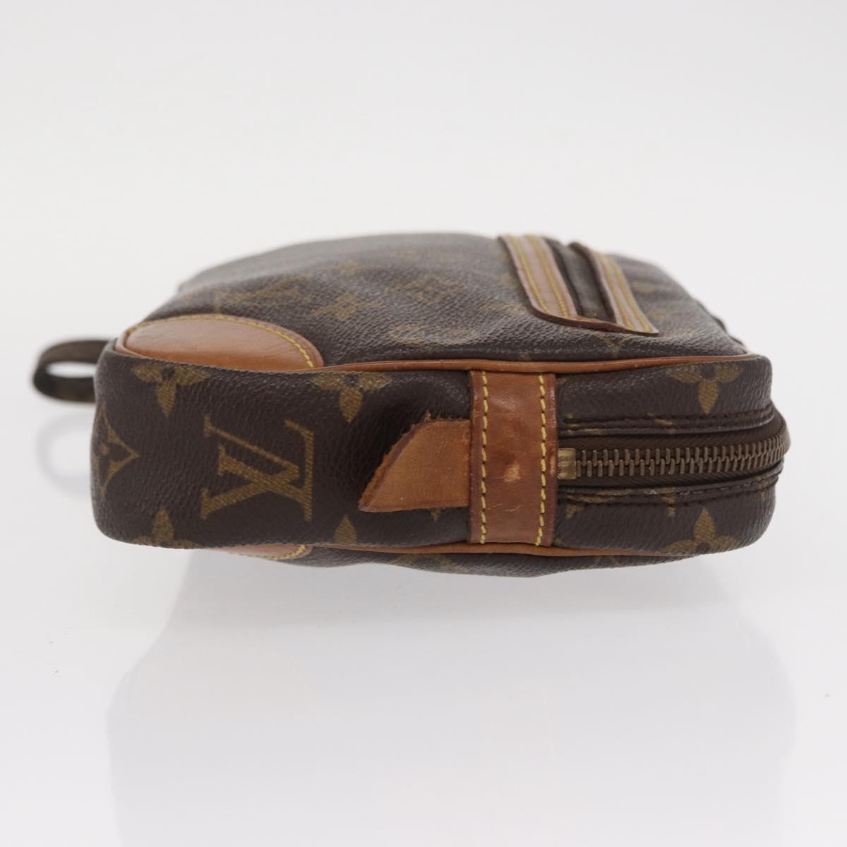 LOUIS VUITTON Monogram Marly Dragonne GM Clutch Bag M51825 LV Auth ka626