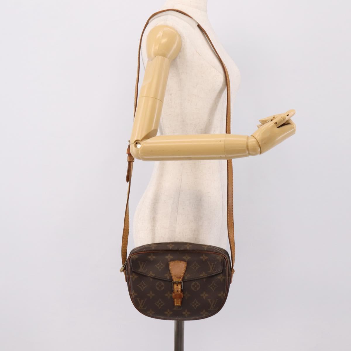 LOUIS VUITTON Monogram Jeune Fille PM Shoulder Bag M51227 LV Auth ka6267