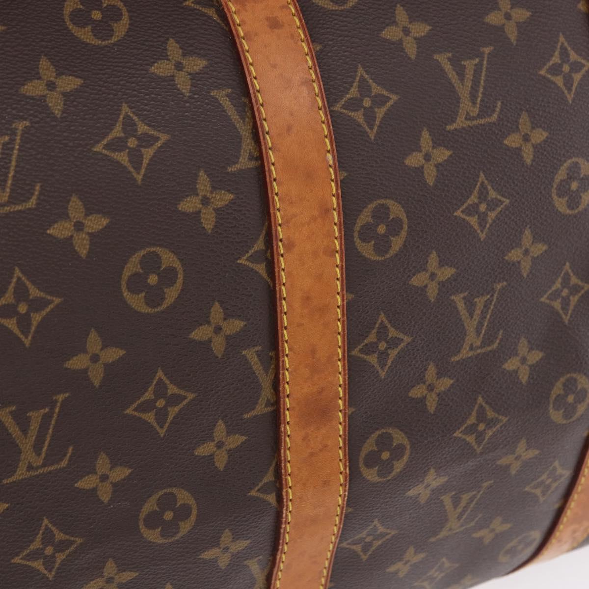 LOUIS VUITTON Monogram Keepall Bandouliere 55 Boston Bag M41414 LV Auth ka6272