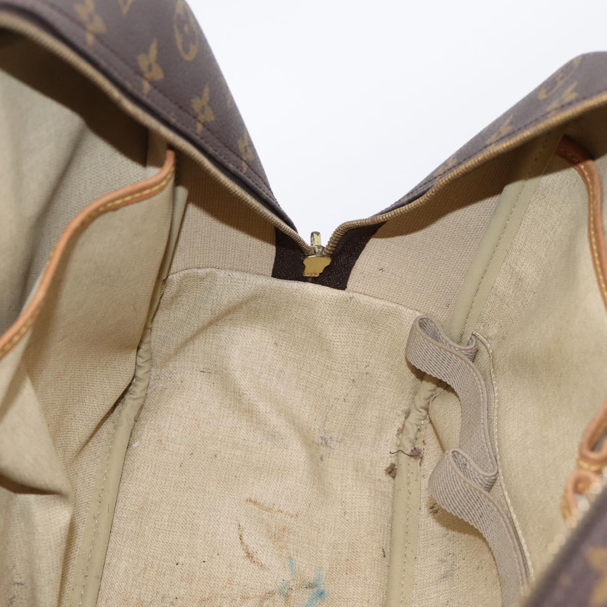 LOUIS VUITTON Monogram Deauville Hand Bag M47270 LV Auth ka6273