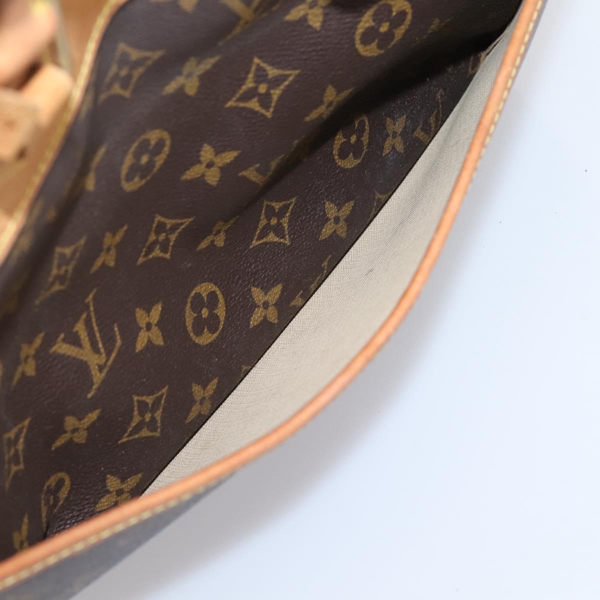 LOUIS VUITTON Monogram Deauville Hand Bag M47270 LV Auth ka6273
