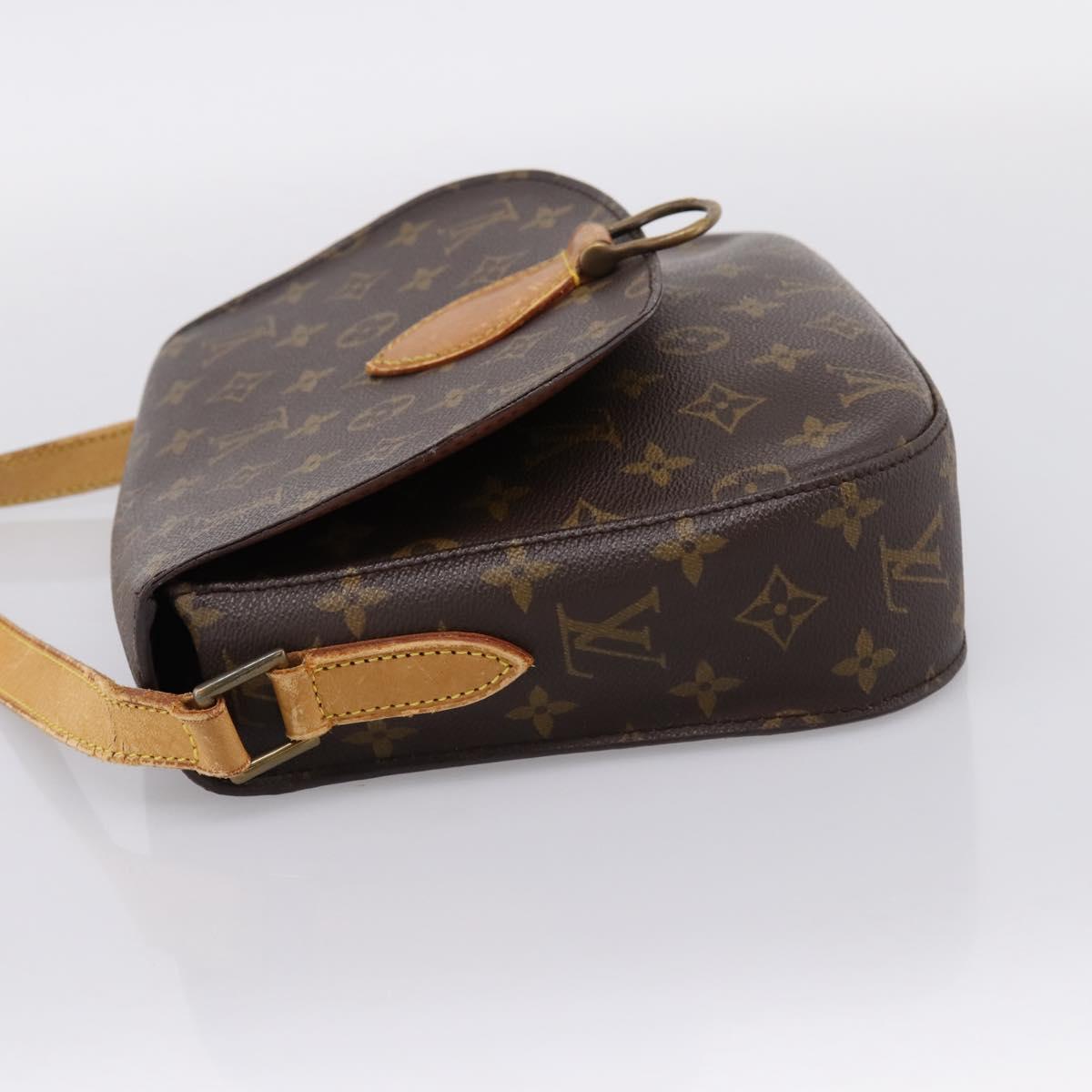 LOUIS VUITTON Monogram Saint Cloud GM Shoulder Bag M51242 LV Auth ka6274