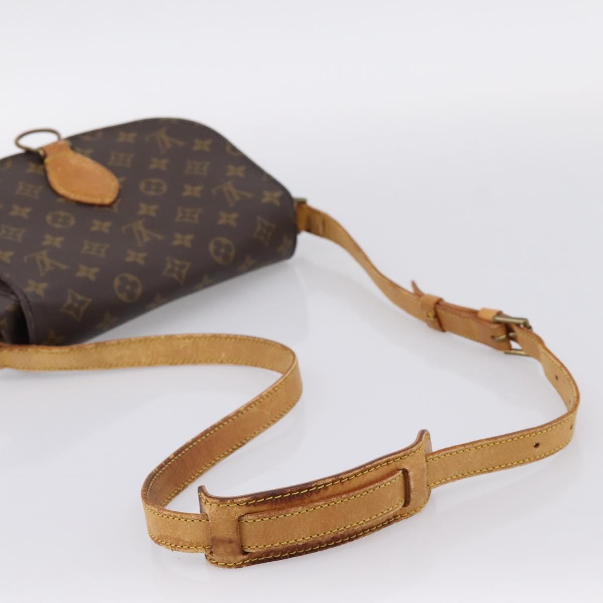LOUIS VUITTON Monogram Saint Cloud GM Shoulder Bag M51242 LV Auth ka6274