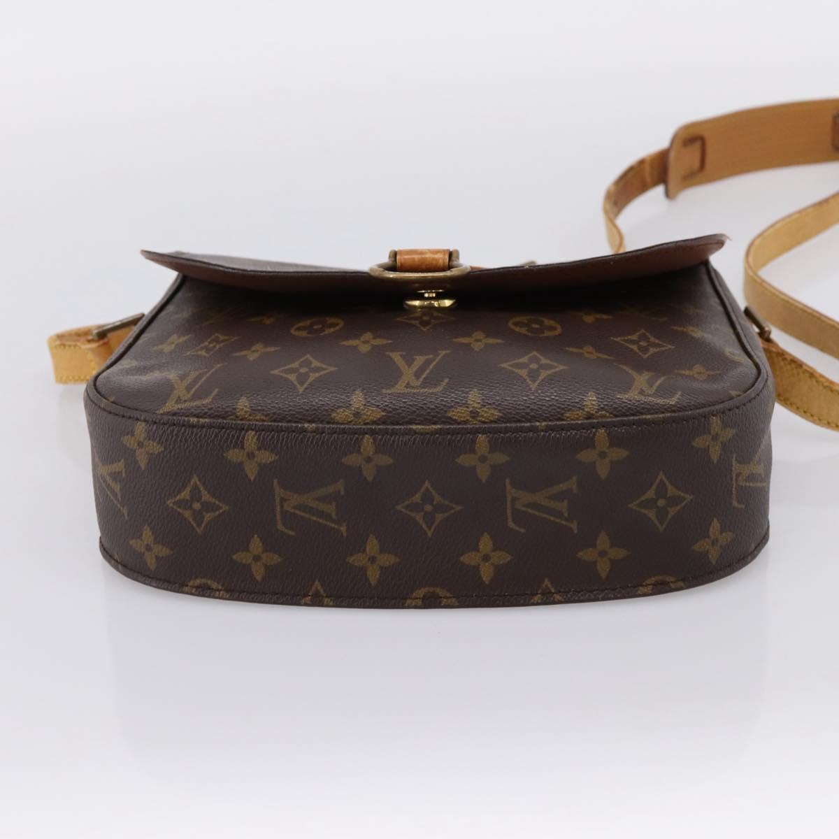 LOUIS VUITTON Monogram Saint Cloud GM Shoulder Bag M51242 LV Auth ka6274