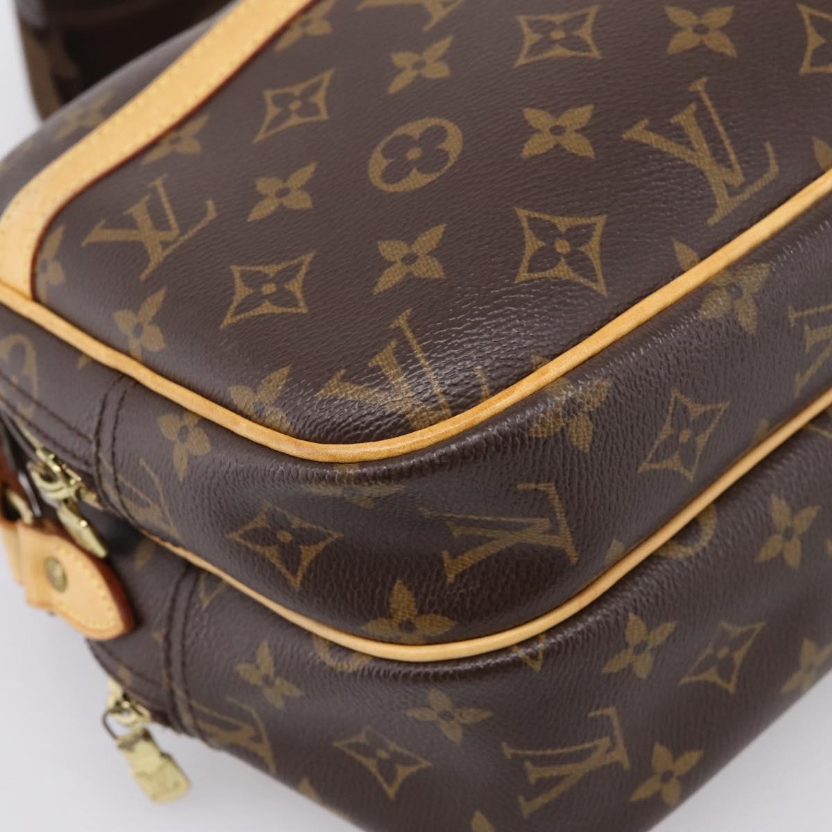 LOUIS VUITTON Monogram Reporter PM Shoulder Bag M45254 LV Auth ka6276V