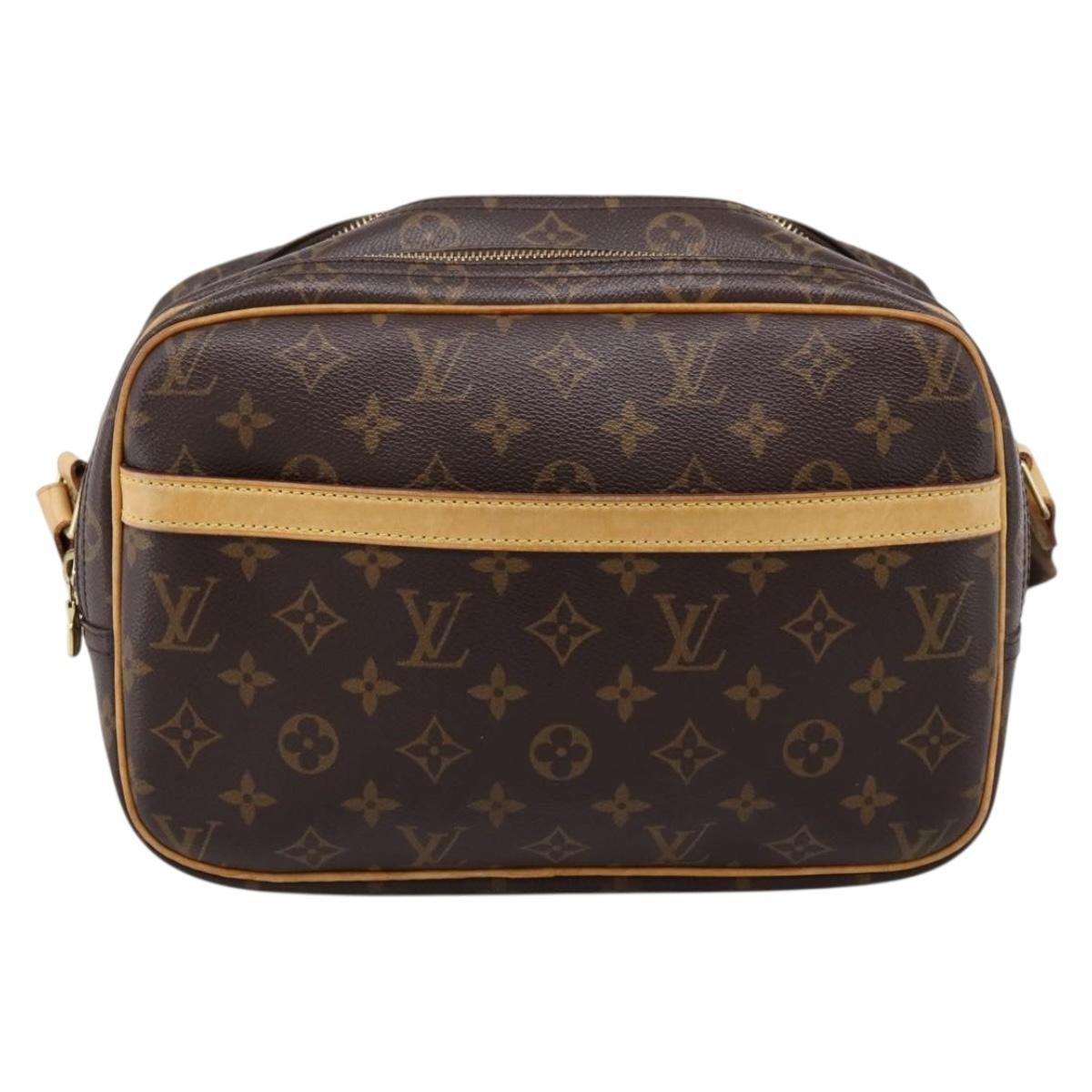 LOUIS VUITTON Monogram Reporter PM Shoulder Bag M45254 LV Auth ka6276V