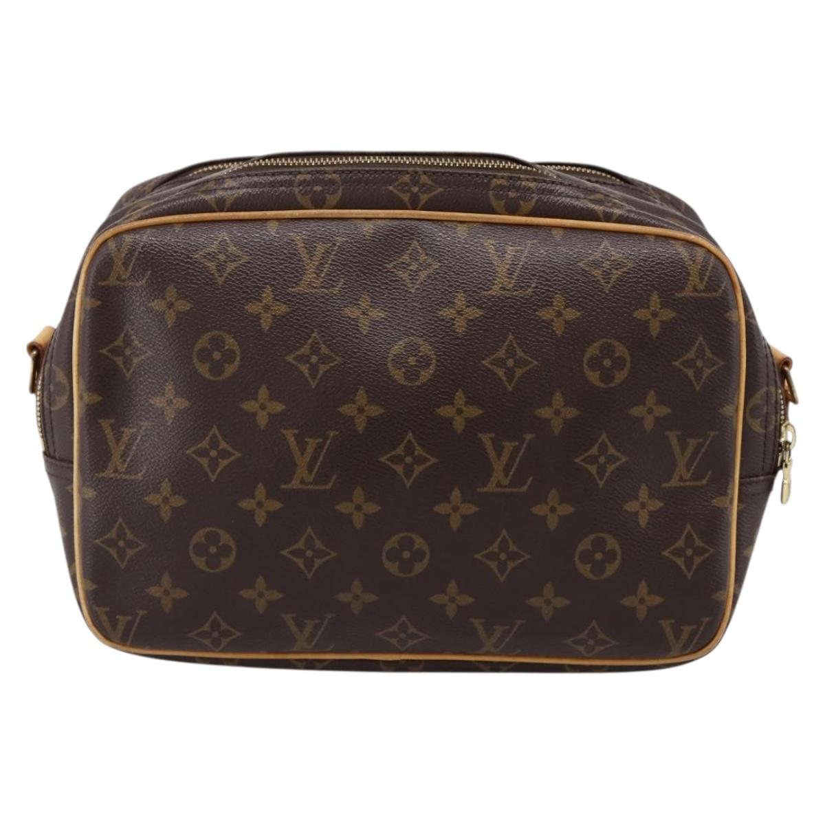 LOUIS VUITTON Monogram Reporter PM Shoulder Bag M45254 LV Auth ka6276V