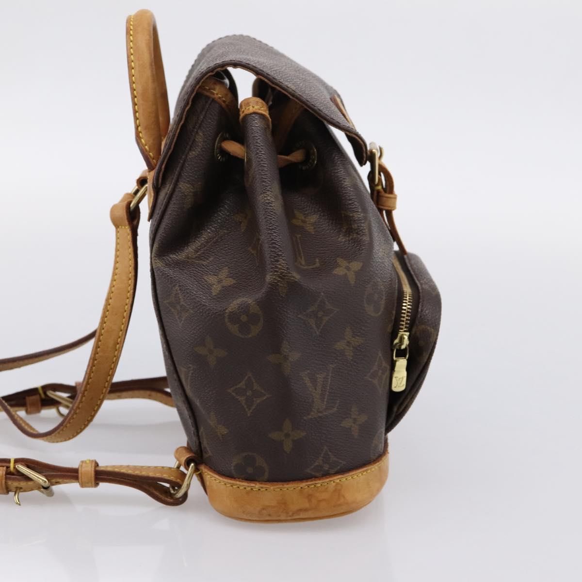 LOUIS VUITTON Monogram Montsouris PM Backpack M51137 LV Auth ka6277