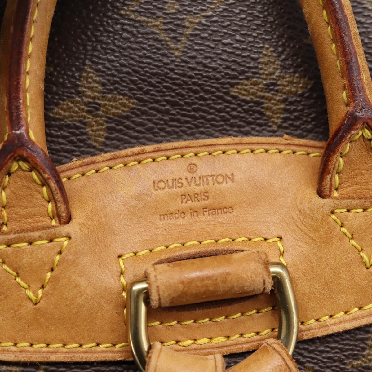 LOUIS VUITTON Monogram Montsouris PM Backpack M51137 LV Auth ka6277