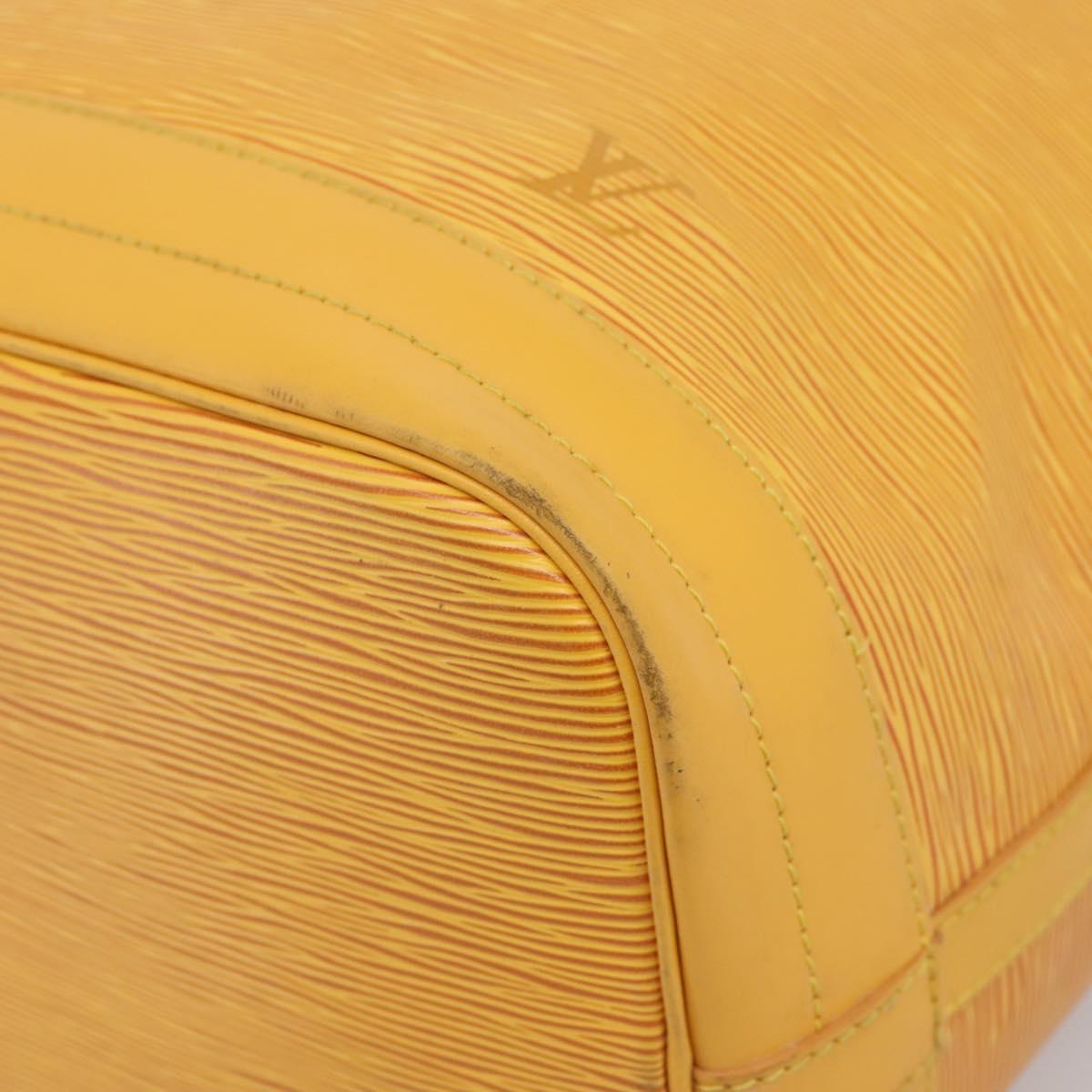 LOUIS VUITTON Epi Noe Shoulder Bag Tassili Yellow M44009 LV Auth ka6279