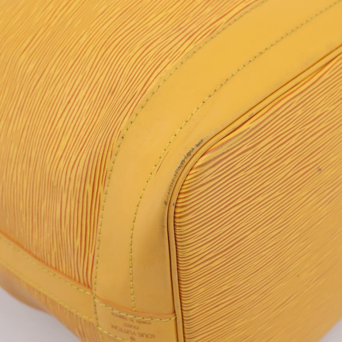 LOUIS VUITTON Epi Noe Shoulder Bag Tassili Yellow M44009 LV Auth ka6279