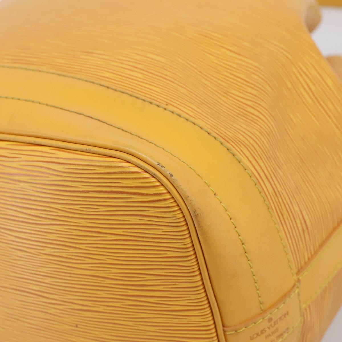 LOUIS VUITTON Epi Noe Shoulder Bag Tassili Yellow M44009 LV Auth ka6279