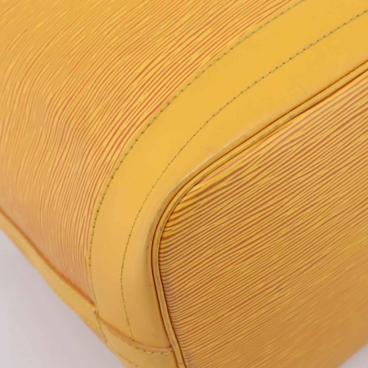 LOUIS VUITTON Epi Noe Shoulder Bag Tassili Yellow M44009 LV Auth ka6279