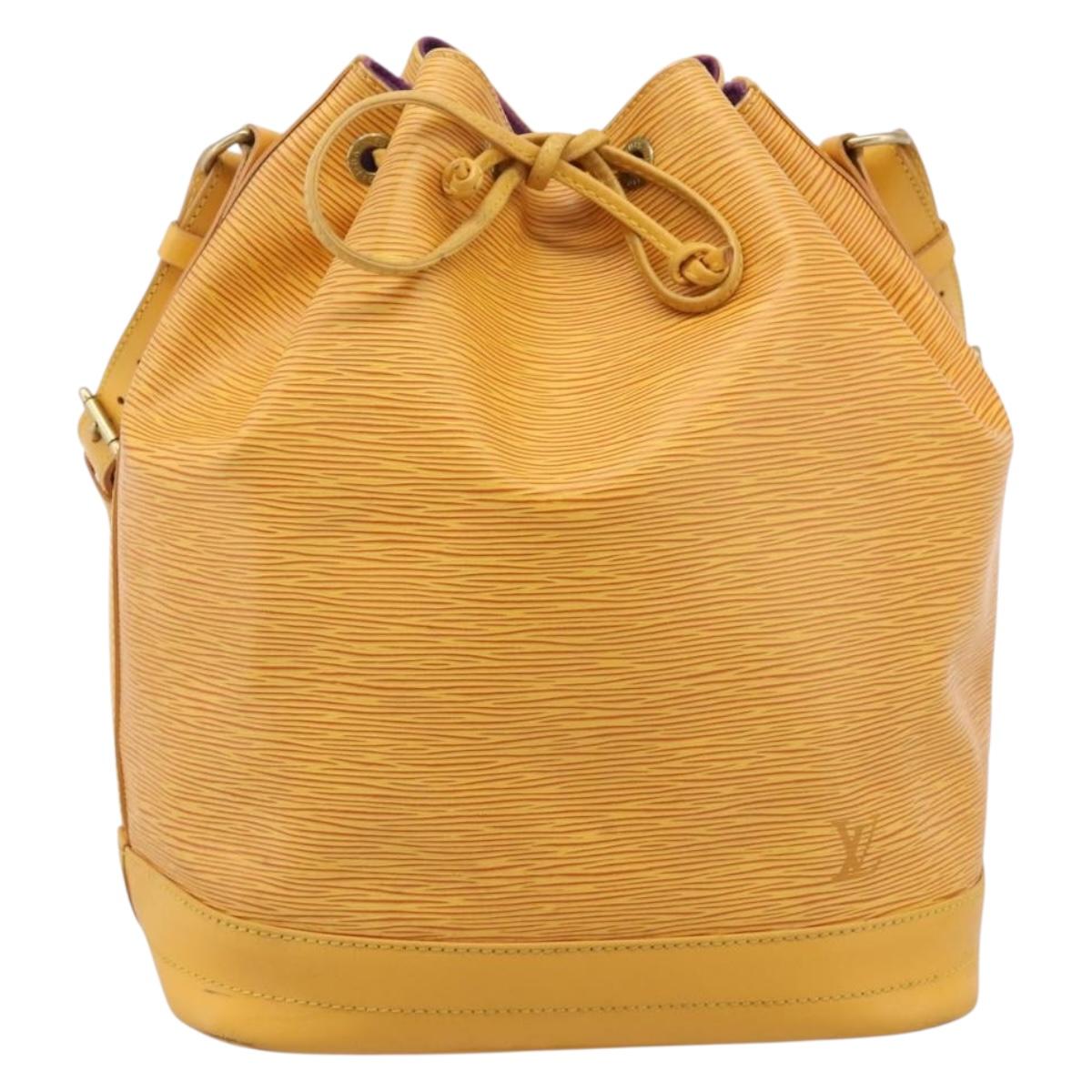 LOUIS VUITTON Epi Noe Shoulder Bag Tassili Yellow M44009 LV Auth ka6279