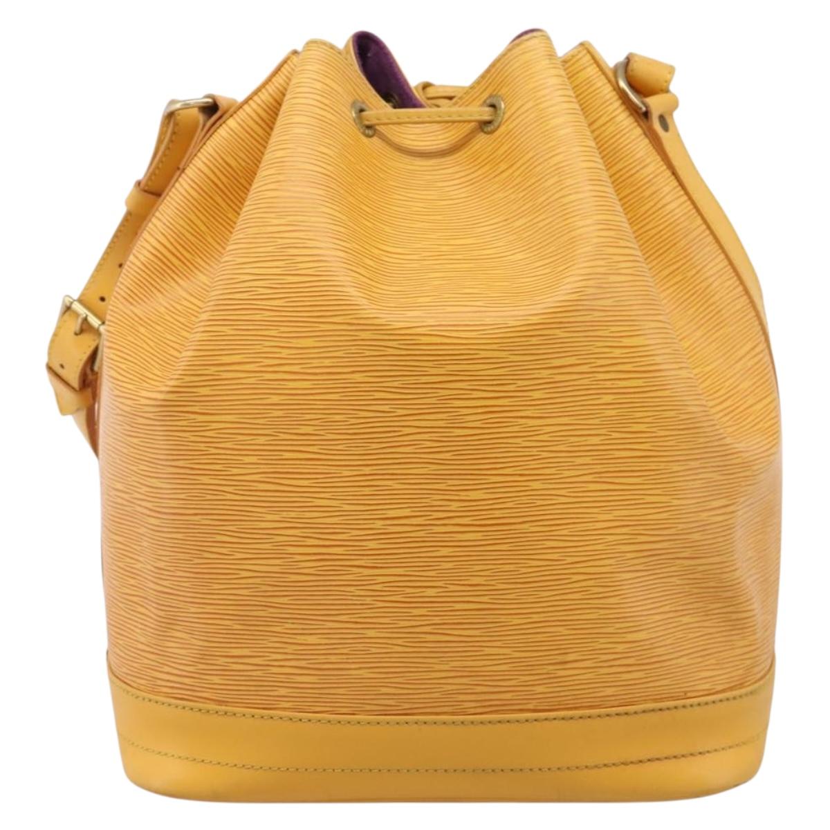 LOUIS VUITTON Epi Noe Shoulder Bag Tassili Yellow M44009 LV Auth ka6279