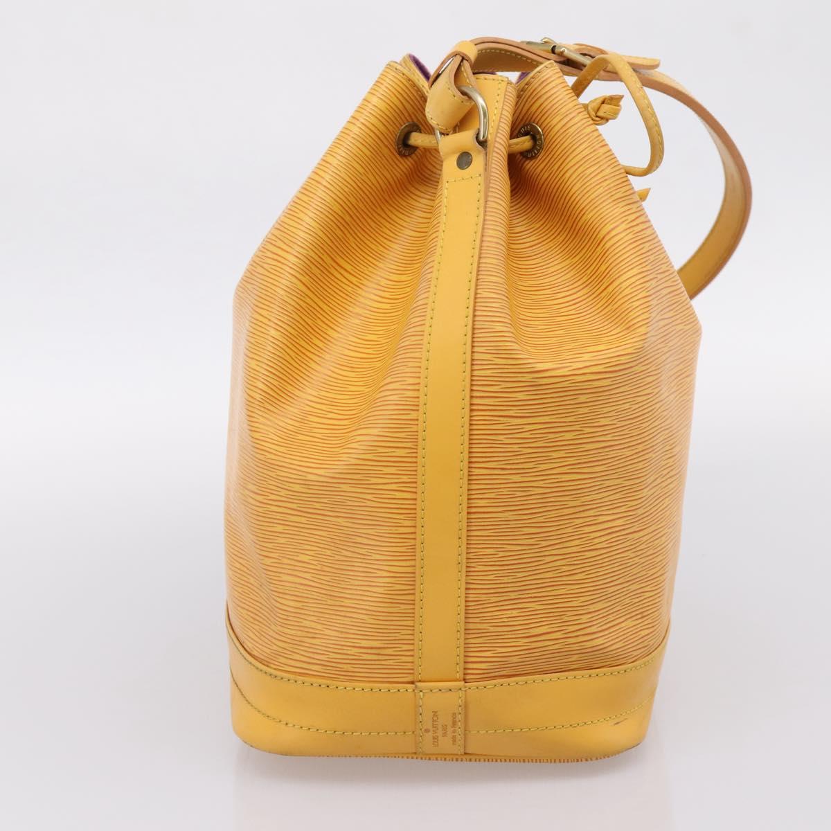 LOUIS VUITTON Epi Noe Shoulder Bag Tassili Yellow M44009 LV Auth ka6279