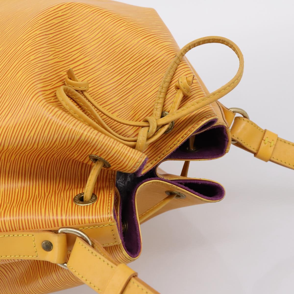 LOUIS VUITTON Epi Noe Shoulder Bag Tassili Yellow M44009 LV Auth ka6279