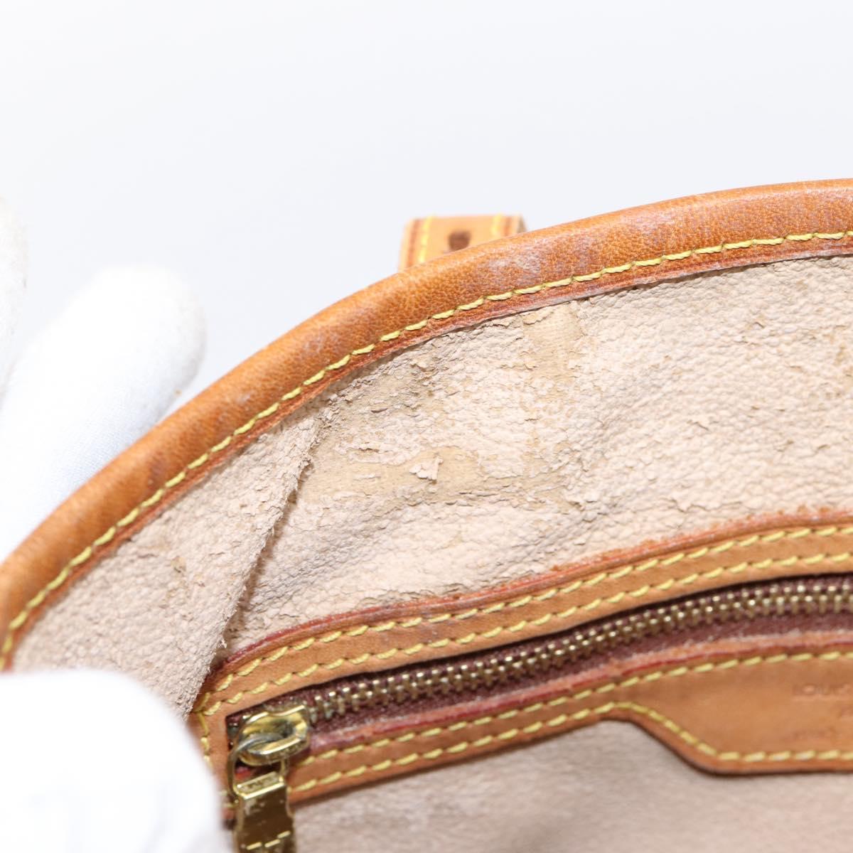 LOUIS VUITTON Monogram Bucket PM Shoulder Bag M42238 LV Auth ka6281