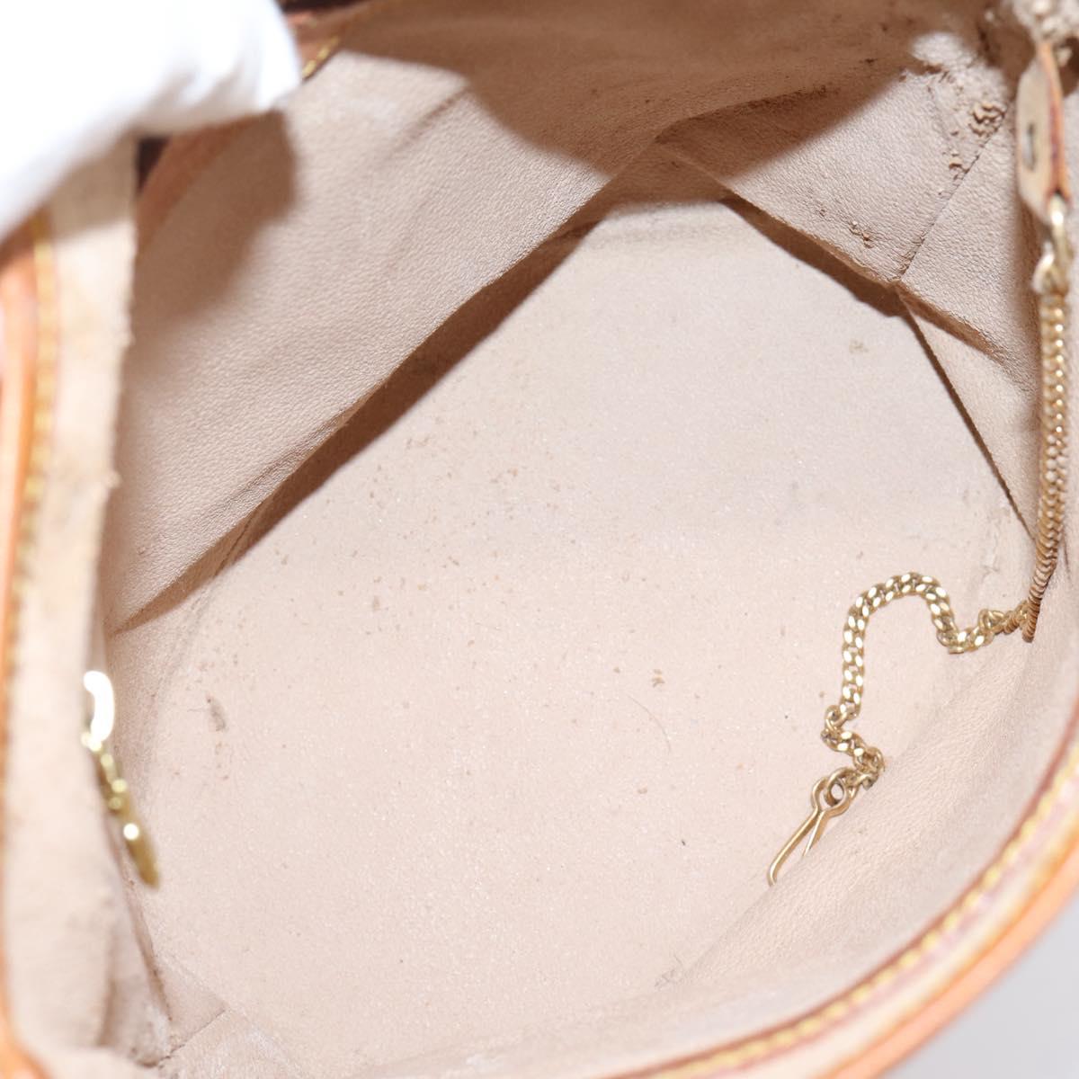 LOUIS VUITTON Monogram Bucket PM Shoulder Bag M42238 LV Auth ka6281