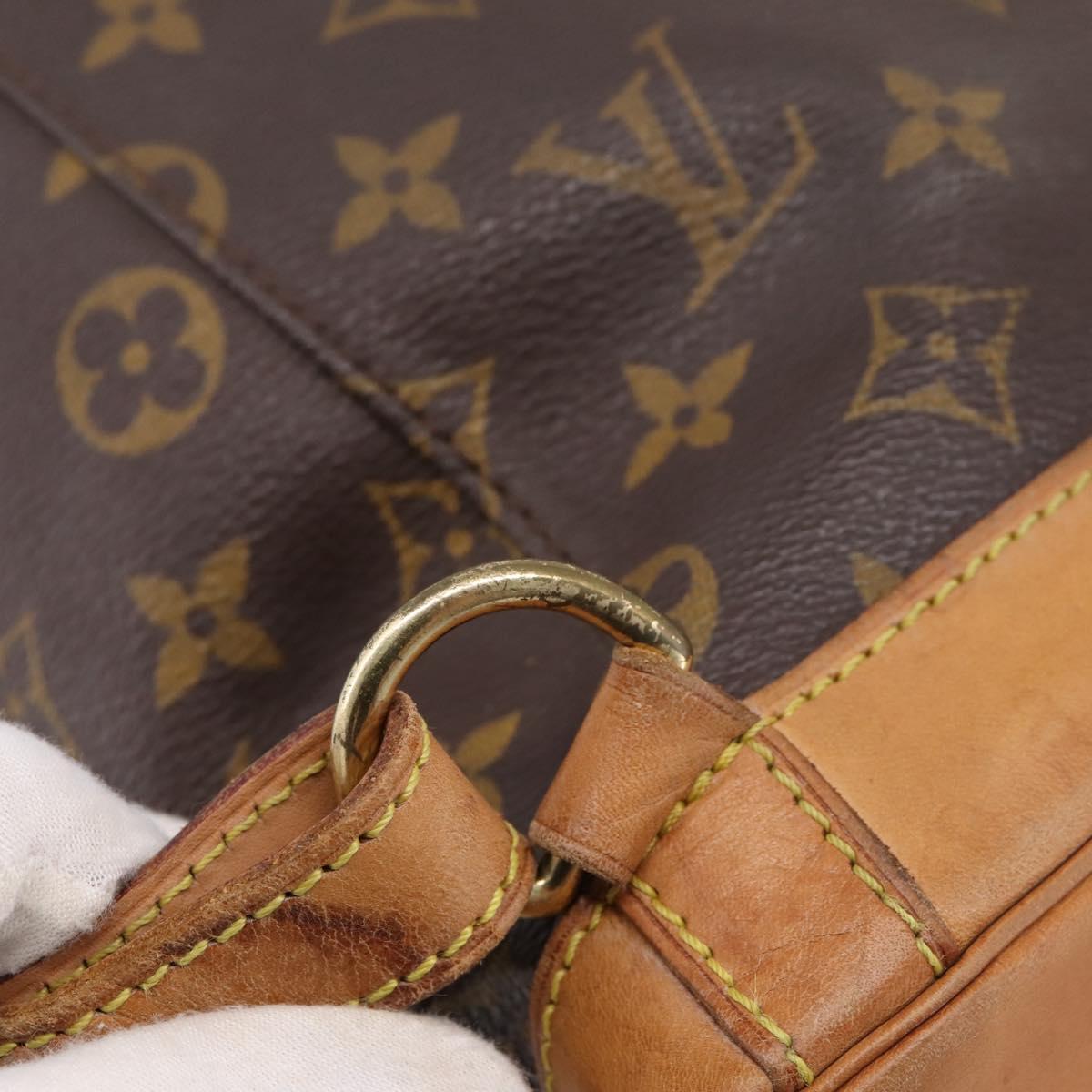 LOUIS VUITTON Monogram Montsouris GM Backpack M51135 LV Auth ka6288