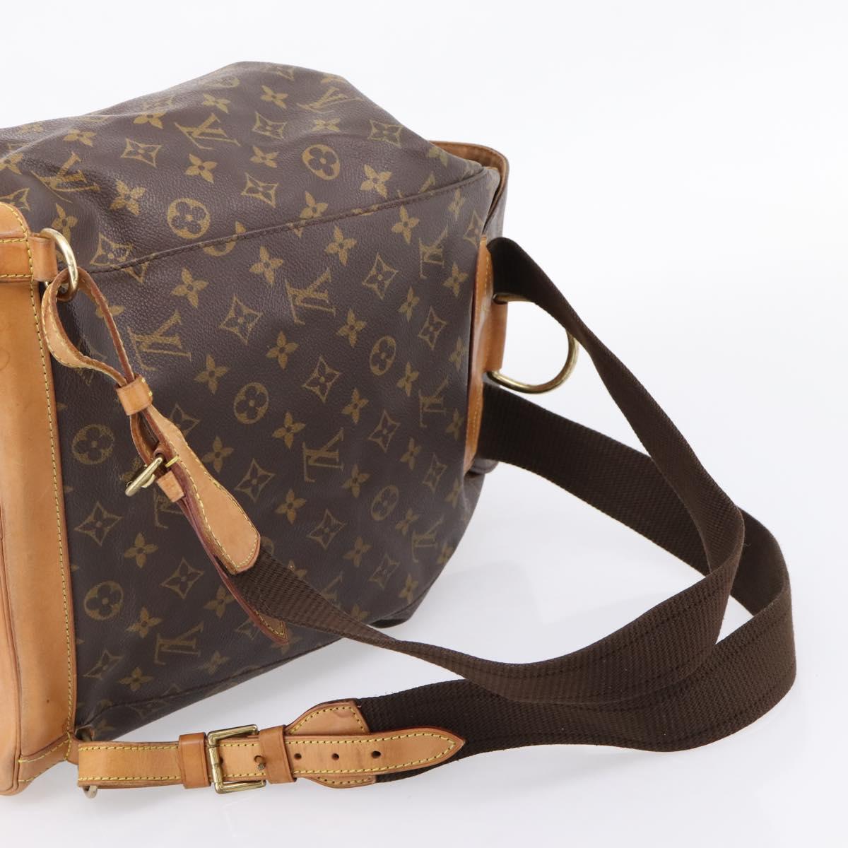 LOUIS VUITTON Monogram Montsouris GM Backpack M51135 LV Auth ka6288