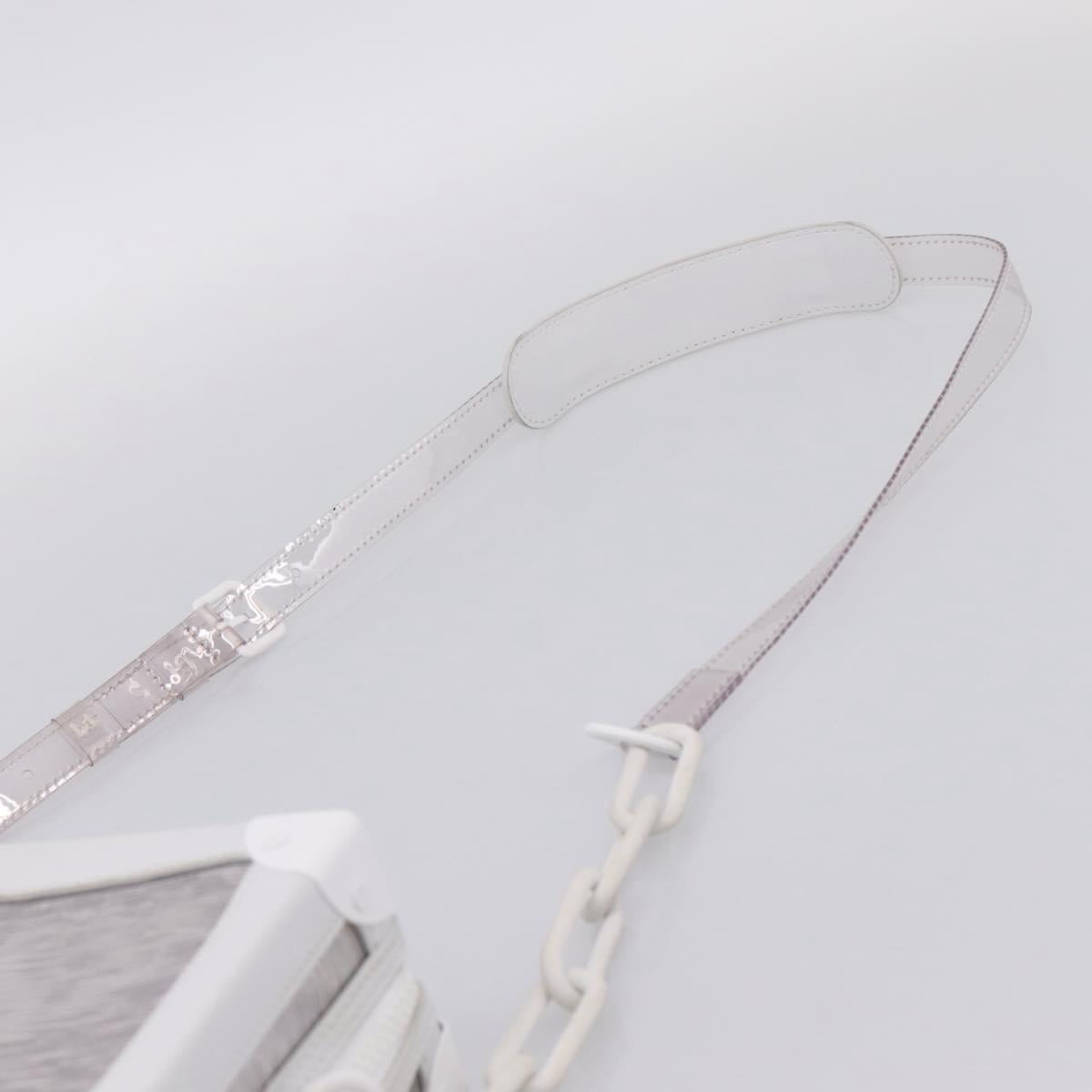 LOUIS VUITTON Epi Plage Soft Trunk Shoulder Bag Clear M55602 LV Auth ka6296V
