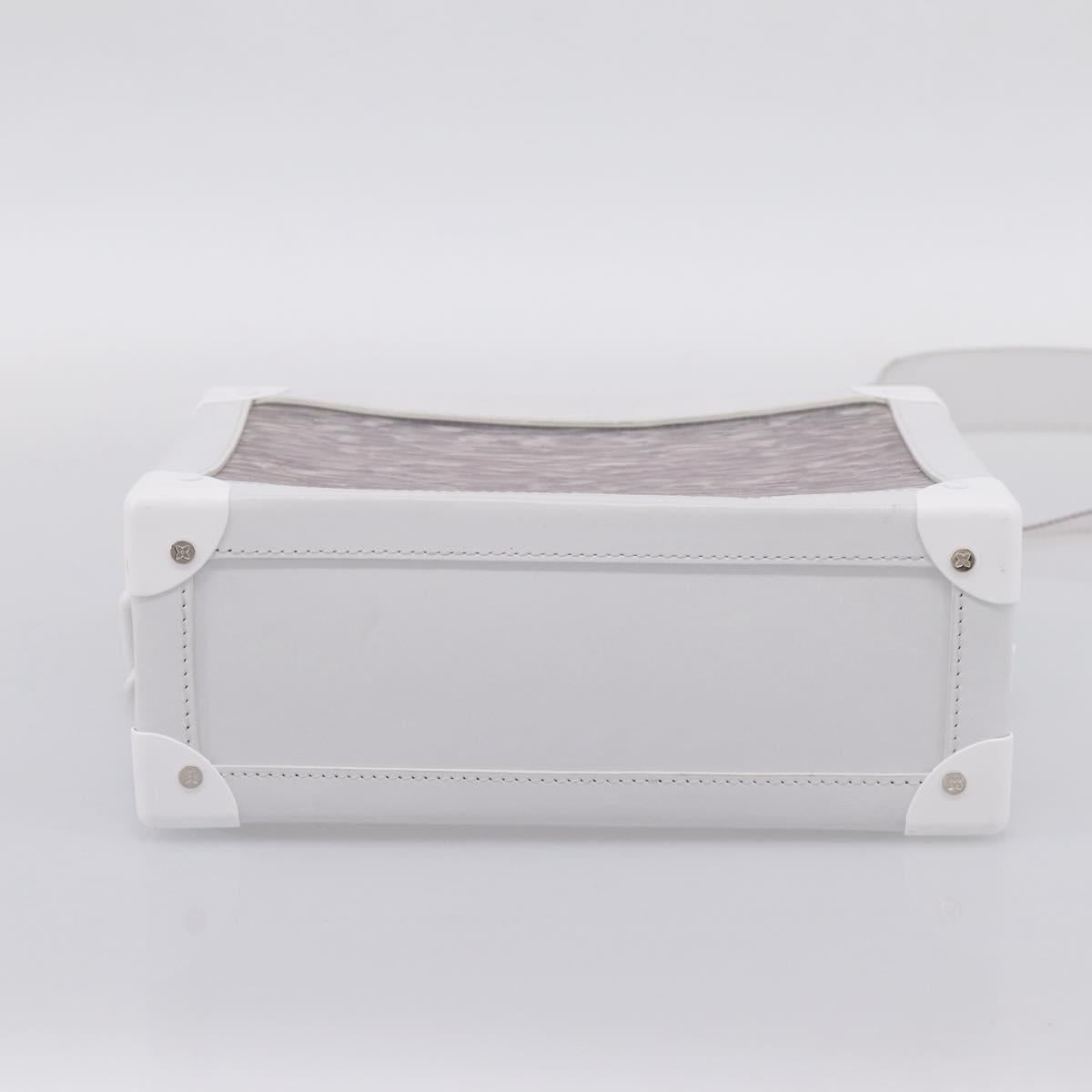 LOUIS VUITTON Epi Plage Soft Trunk Shoulder Bag Clear M55602 LV Auth ka6296V