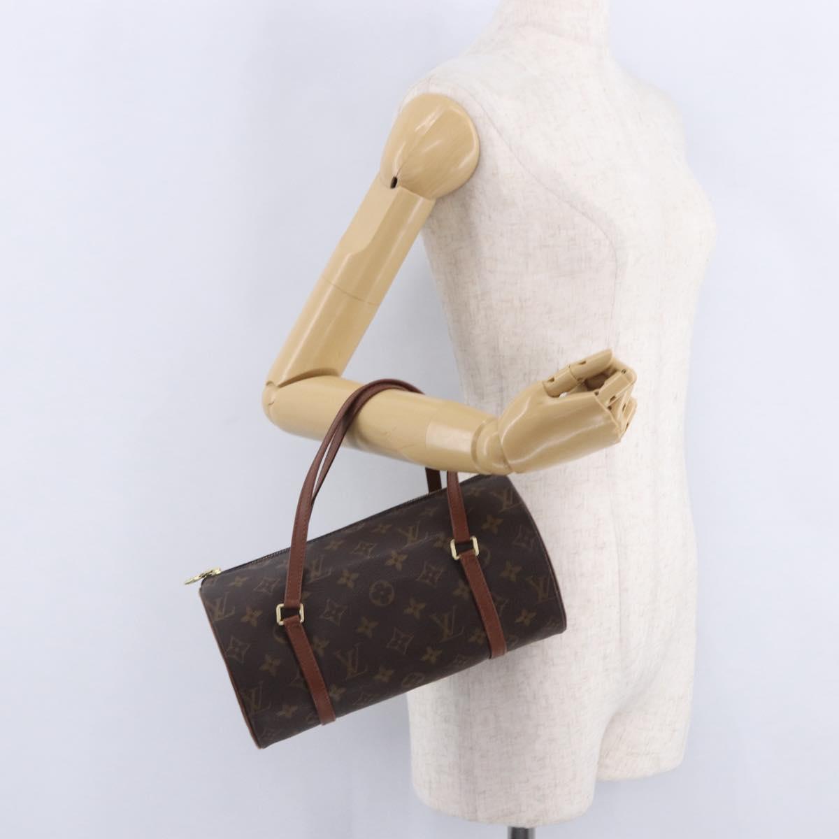 LOUIS VUITTON Monogram Papillon 26 Hand Bag Vintage M51366 LV Auth ka6297V