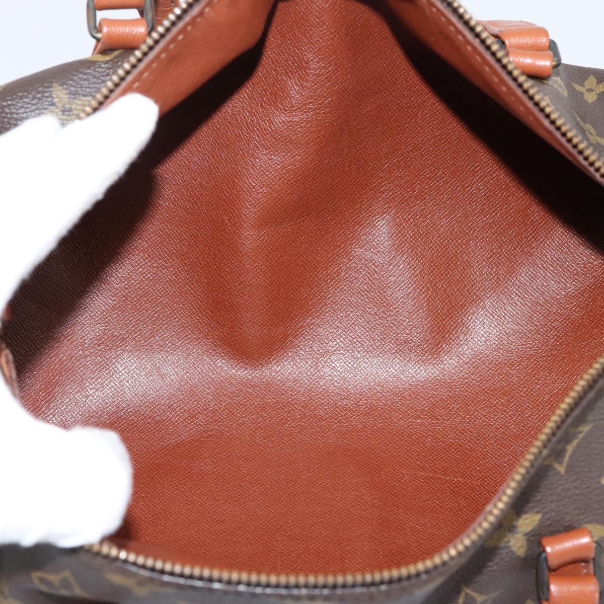 LOUIS VUITTON Monogram Papillon 30 Hand Bag Vintage M51365 LV Auth ka6298V