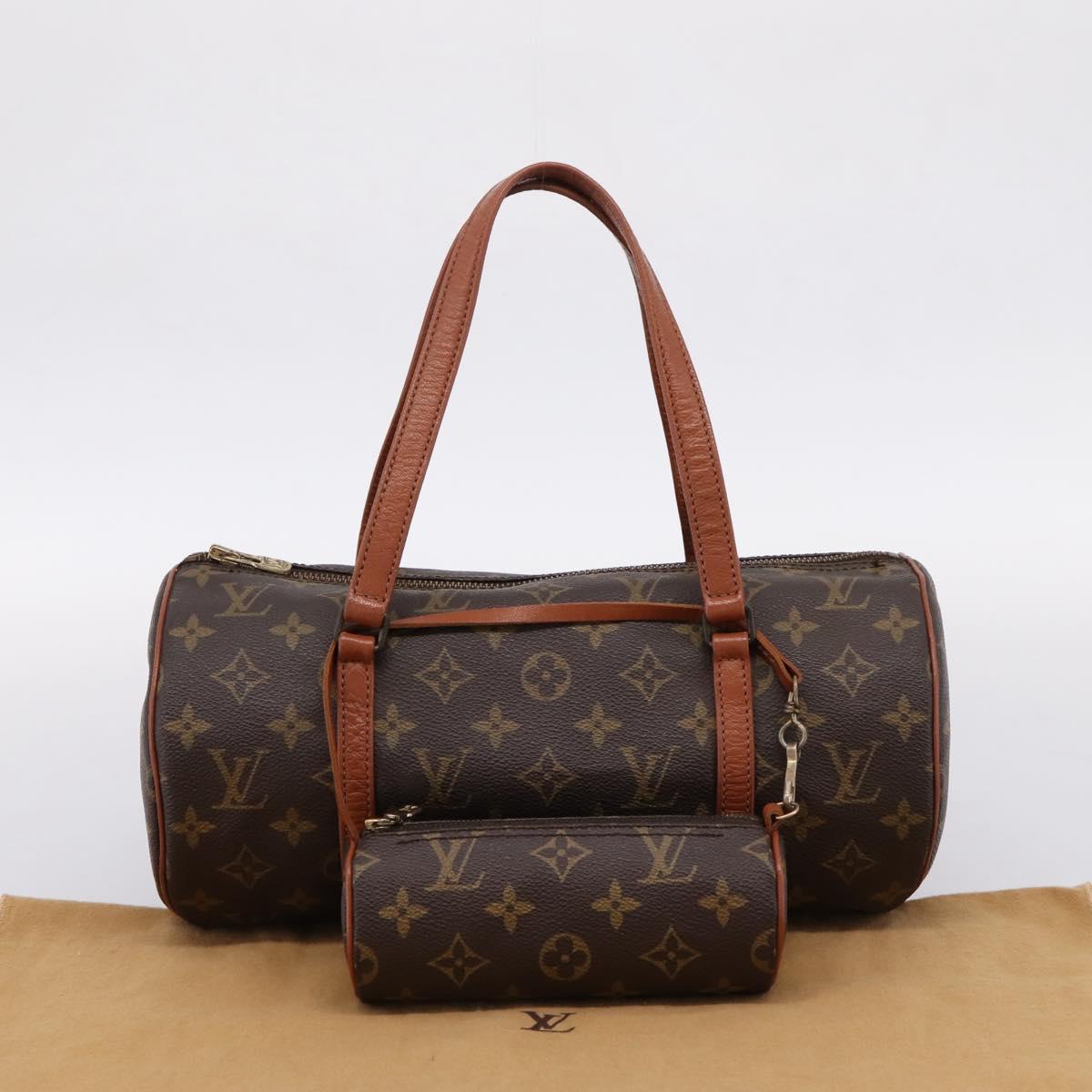 LOUIS VUITTON Monogram Papillon 30 Hand Bag Vintage M51365 LV Auth ka6298V