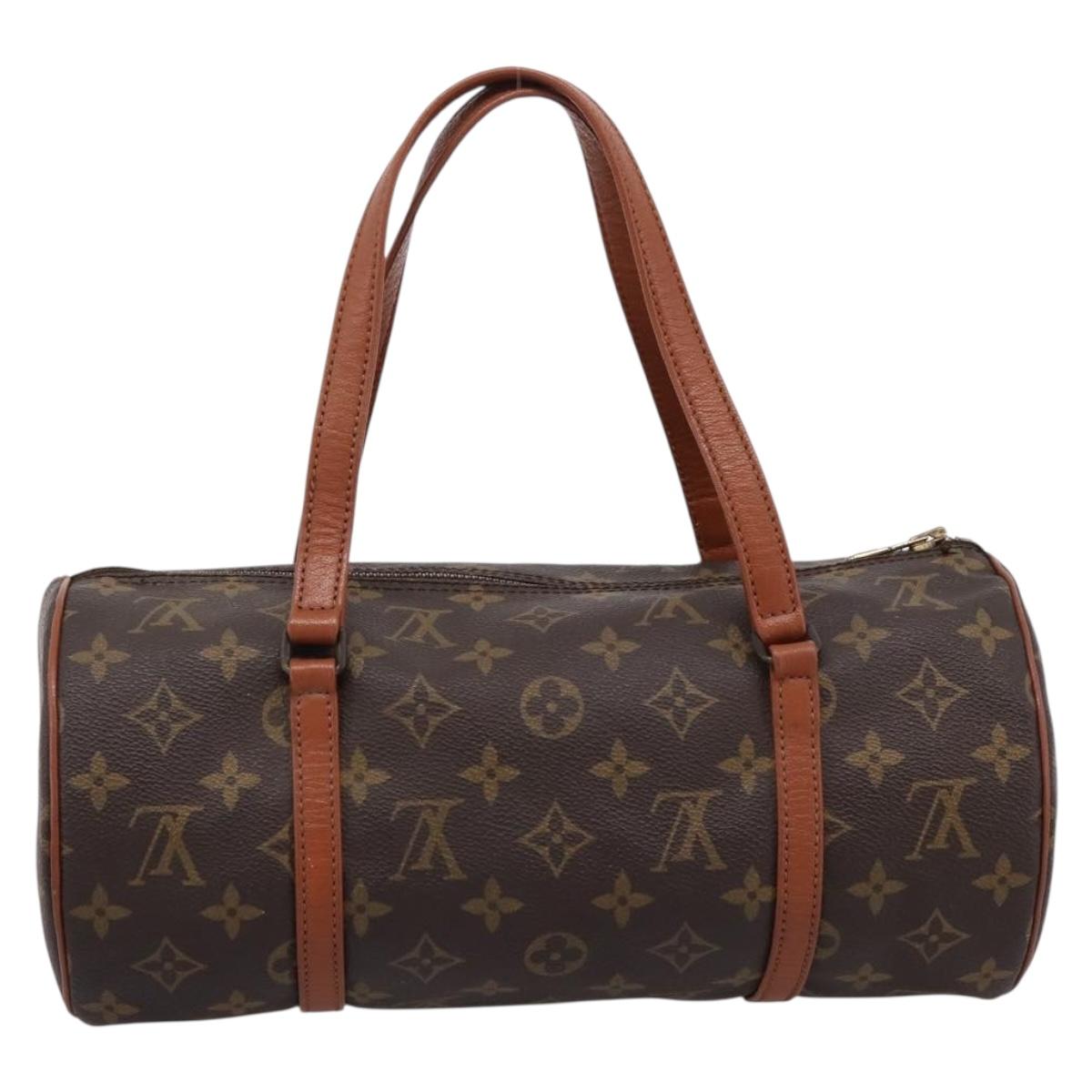 LOUIS VUITTON Monogram Papillon 30 Hand Bag Vintage M51365 LV Auth ka6298V
